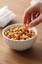 Beyaz Bulut Desenli 6'lı Çok Amaçlı Yuvarlak Kase Takımı - Çorba, Meyve, Çerez, Sos ve Kahvaltılık Sunum Seti - Görsel 4