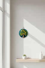 El Yapımı Kabartmalı Limon Ağacı Seramik Duvar Süsü (21cm) - Görsel 4