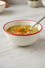 Kırmızı Yıldız Desenli 6'lı Çok Amaçlı Yuvarlak Kase Takımı - Çorba, Meyve, Çerez, Sos ve Kahvaltılık Sunum Seti - Görsel 6