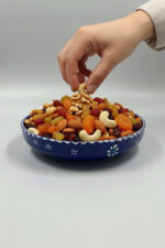 El Yapımı Çini Desenli Mavi 2'li Çerezlik - Görsel 3