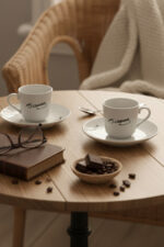 Kemal Atatürk İmzalı 2'li Türk Kahvesi Fincan Takımı - Görsel 4