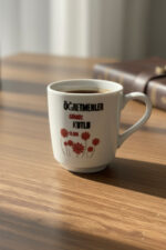 Öğretmenler Günü Özel Seri: Kadife Kutulu 2 Kişilik Türk Kahvesi Fincan Takımı - Görsel 2