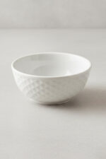 Beyaz Yıldız Desenli 6'lı Çok Amaçlı Yuvarlak Kase Takımı - Çorba, Meyve, Çerez, Sos ve Kahvaltılık Sunum Seti - Görsel 5