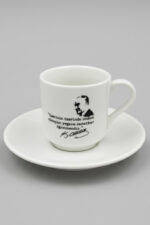Atatürk Portreli ve İmzalı Kadife Kutulu 2 Kişilik Türk Kahvesi Fincan Takımı - Görsel 5