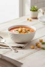 Beyaz Yıldız Desenli 6'lı Çok Amaçlı Yuvarlak Kase Takımı - Çorba, Meyve, Çerez, Sos ve Kahvaltılık Sunum Seti - Görsel 2