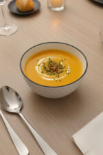 Siyah Petek Desenli 6'lı Çok Amaçlı Yuvarlak Kase Takımı - Çorba, Meyve, Çerez, Sos ve Kahvaltılık Sunum Seti - Görsel 6