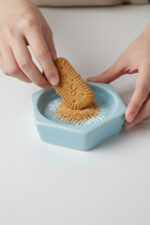 El Yapımı Seramik Rende Tabağı (10 cm) - Sarımsak, Zencefil, Meyve Püresi ve Bebek Maması Hazırlayıcı - Görsel 5