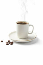 Tulü Porselen Gold İşlemeli 6 Kişilik 12 Parça Kahve Fincan Takımı - Görsel 2