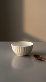 Beyaz Bulut Desenli 6'lı Çok Amaçlı Yuvarlak Kase Takımı - Çorba, Meyve, Çerez, Sos ve Kahvaltılık Sunum Seti - Görsel 2