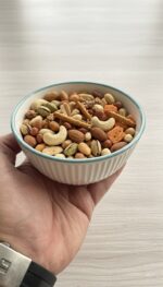 Turkuaz Çizgi Desenli 6'lı Çok Amaçlı Yuvarlak Kase Takımı - Çorba, Meyve, Çerez, Sos ve Kahvaltılık Sunum Seti - Görsel 7