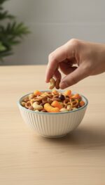 Turkuaz Çizgi Desenli 6'lı Çok Amaçlı Yuvarlak Kase Takımı - Çorba, Meyve, Çerez, Sos ve Kahvaltılık Sunum Seti - Görsel 8