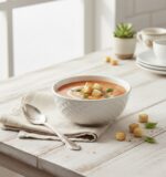 Beyaz Yıldız Desenli 6'lı Çok Amaçlı Yuvarlak Kase Takımı - Çorba, Meyve, Çerez, Sos ve Kahvaltılık Sunum Seti - Görsel 7