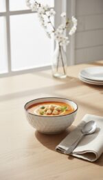 Siyah Petek Desenli 6'lı Çok Amaçlı Yuvarlak Kase Takımı - Çorba, Meyve, Çerez, Sos ve Kahvaltılık Sunum Seti - Görsel 3