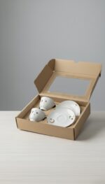 Ayyıldız Altın Yaldızlı 2'li Türk Kahvesi Fincan Takımı - Görsel 4