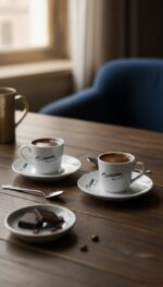 Kemal Atatürk İmzalı 2'li Türk Kahvesi Fincan Takımı - Görsel 2