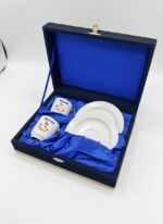 Öğretmenler Günü Özel Seri: Kadife Kutulu 2 Kişilik Türk Kahvesi Fincan Takımı - Görsel 5