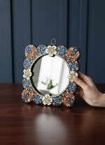 El Yapımı İşlemeli Çini Ayna