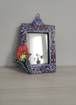 El Yapımı İşlemeli Çini Ayna