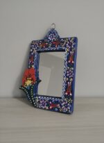 El Yapımı İşlemeli Çini Ayna - Görsel 3