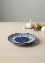 El Yapımı Seramik Rende Tabağı (13 cm) - Sarımsak, Zencefil, Meyve Püresi ve Bebek Maması Hazırlayıcı - Görsel 3