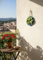 El Yapımı Kabartmalı Limon Ağacı Seramik Duvar Süsü (14cm) - Görsel 2