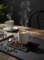 Tulu Porselen Gold İşlemeli 6 Kişilik 12 Parça Kahve Fincan Takımı - Görsel 3