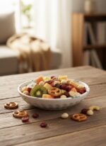 Panda Desenli 4’lü Çok Amaçlı Yuvarlak Kase Takımı – Çerezlik, Sosluk, Meyve ve Kahvaltılık Sunum Seti