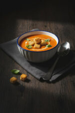 Lacivert Bulut Desenli 6'lı Çok Amaçlı Yuvarlak Kase Takımı - Çorba, Meyve, Çerez, Sos ve Kahvaltılık Sunum Seti - Görsel 4