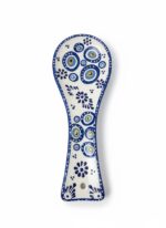 El Yapımı Mavi Çini Kabartmalı Kaşıklık