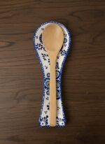 El Yapımı Mavi Çini Kabartmalı Kaşıklık - Görsel 3