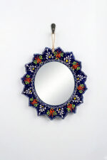 El Yapımı İşlemeli Çini Ayna