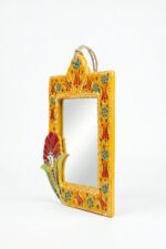 El Yapımı İşlemeli Çini Ayna - Görsel 2