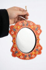 El Yapımı İşlemeli Çini Ayna - Görsel 2