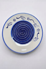 El Yapımı Seramik Rende Tabağı (13 cm) – Sarımsak, Zencefil, Meyve Püresi ve Bebek Maması Hazırlayıcı - Görsel 2