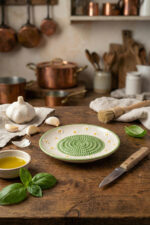 El Yapımı Seramik Rende Tabağı (13 cm) –Sarımsak, Zencefil, Meyve Püresi ve Bebek Maması Hazırlayıcı - Görsel 2