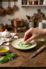 El Yapımı Seramik Rende Tabağı (13 cm) –Sarımsak, Zencefil, Meyve Püresi ve Bebek Maması Hazırlayıcı - Görsel 4