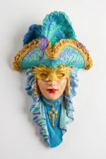 Venedik Maskesi Duvar Süsü – Tavus Kuşu Temalı - Görsel 5