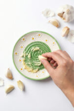 El Yapımı Seramik Rende Tabağı (13 cm) –Sarımsak, Zencefil, Meyve Püresi ve Bebek Maması Hazırlayıcı - Görsel 5