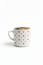 Renkli Kalp Desenli 2'li Kupa Sevgiliye ve Arkadaşa Özel Hediyelik Bardak - Görsel 5